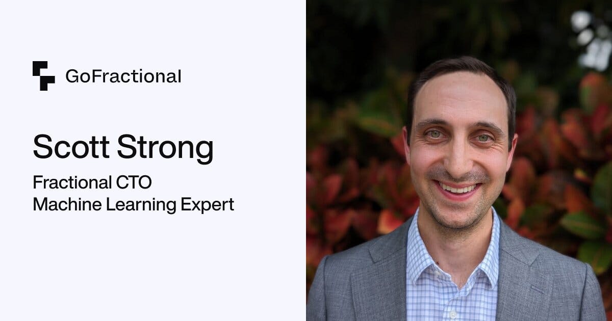 Fractional Focus: Unveiling the role of Data Science leadership with Scott Strong blog banner image